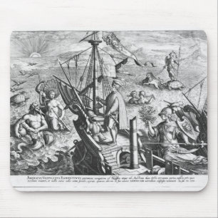 Amerigo Vespucci Mouse Mat