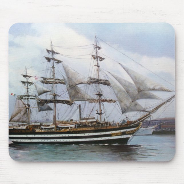 Amerigo Vespucci Mouse Mat (Front)