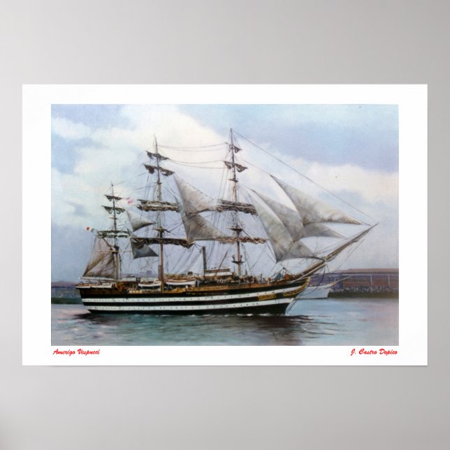 Amerigo Vespucci Poster (Front)