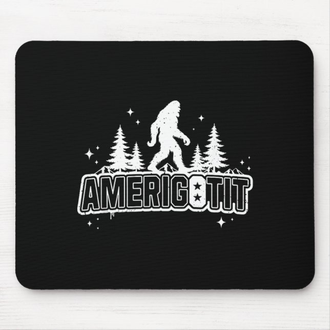 Amerigotit Funny Meme T 2025  Mouse Mat (Front)