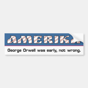 Amerika Bumper Sticker