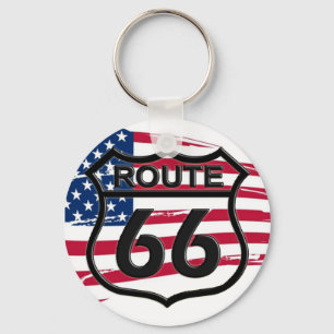 Amerikas Route 66 Key Ring
