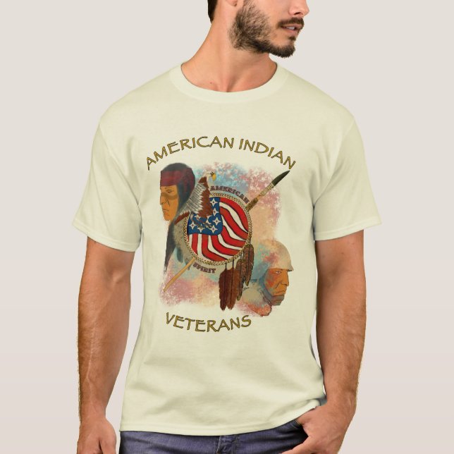 AmerInd Vets T-Shirt (Front)