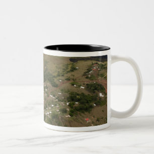 Amerindan Village. Seasonally-flooded Two-Tone Coffee Mug