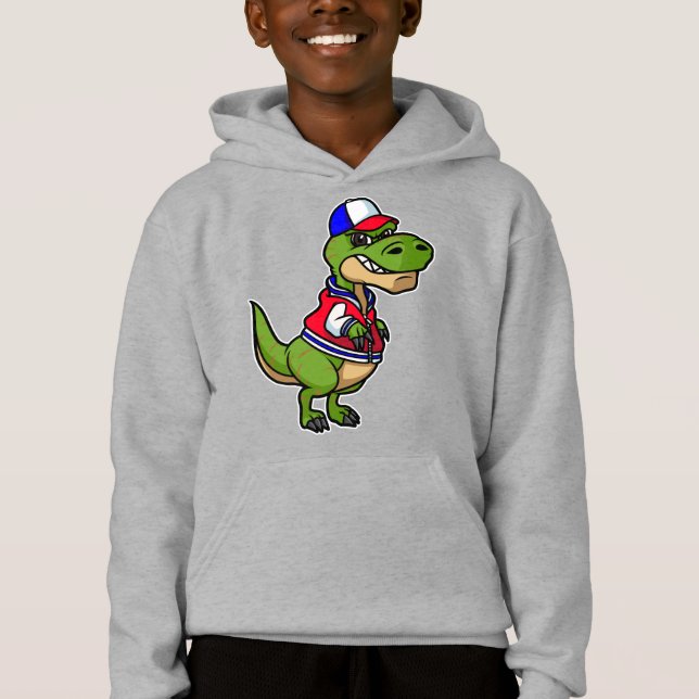 AmeriSaurusRex Dressed in School Clothes (Front)