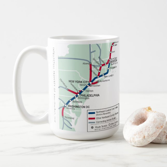 AmeriStarRail Mug (With Donut)