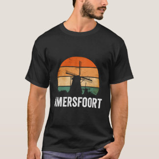 Amersfoort Windmill Netherlands Dutch Vintage Nede T-Shirt