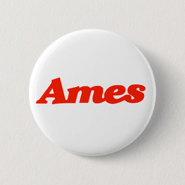 Ames Department Store Button (Front)