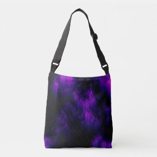 Amethyst Abstract Crossbody Bag