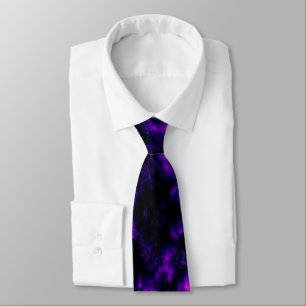Amethyst Abstract Tie