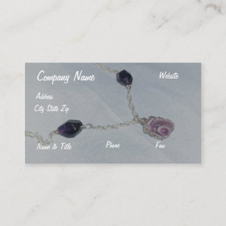 Amethyst Calling Card