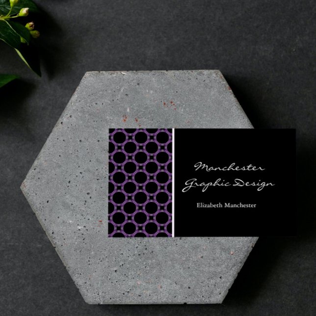 Amethyst Circles Business Card (Amethyst Circles Business Card)