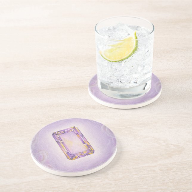 Amethyst Coaster (Side)