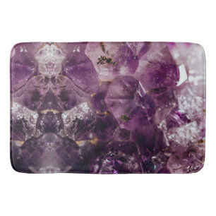 Amethyst Crystal Cleansing Energy Bath Mat