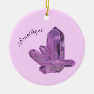 Amethyst Crystal Ornament – Protection & Calm