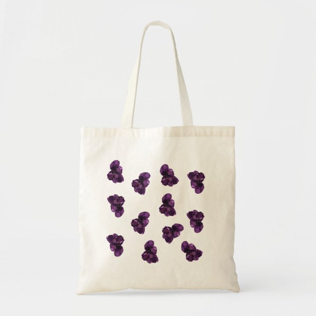 Amethyst Crystal Stone  Budget Tote (Front)