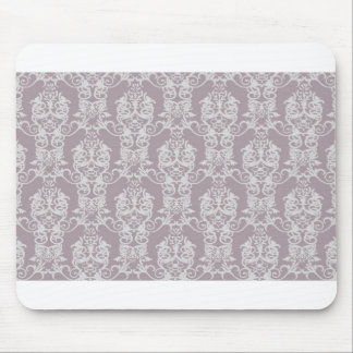 Amethyst Damask Mouse Mat