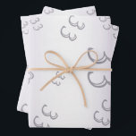 Amethyst Gem & Glitter 33rd Wedding Anniversary Wrapping Paper Sheet<br><div class="desc">Glamourous and elegant posh Amethyst 33rd Wedding Anniversary party wrapping paper with stylish amethyst gem stone jewels corner decorations and matching coloured glitter border frame printed on an amethyst background. A romantic design for your celebration. All text, font and font colour is fully customisable to meet your requirements. If you...</div>