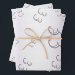 Amethyst Gem & Glitter 33rd Wedding Anniversary Wrapping Paper Sheet<br><div class="desc">Glamourous and elegant posh Amethyst 33rd Wedding Anniversary party wrapping paper with stylish amethyst gem stone jewels corner decorations and matching coloured glitter border frame printed on an amethyst background. A romantic design for your celebration. All text, font and font colour is fully customisable to meet your requirements. If you...</div>