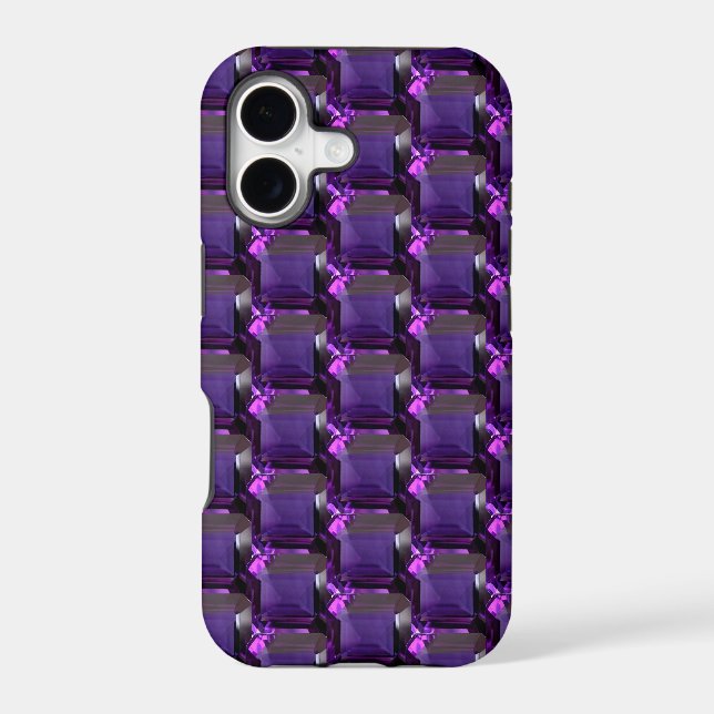 Amethyst Gemstone Purple (Back)