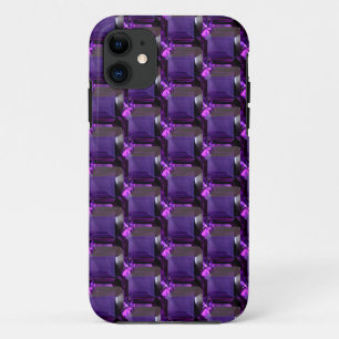 Amethyst Gemstone Purple iPhone 11 Case