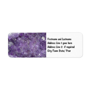 Amethyst Geode - Violet Crystal Gemstone