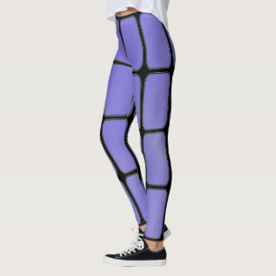 Amethyst Glass Leggings