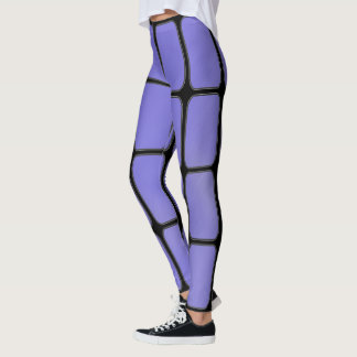 Amethyst Glass Leggings