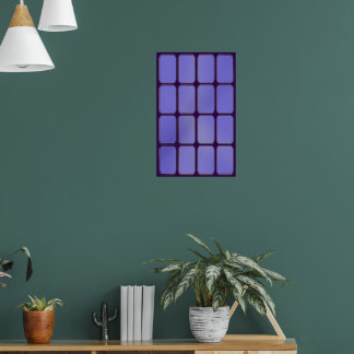 Amethyst Glass Poster