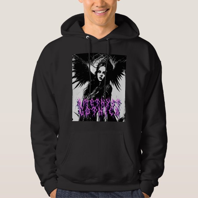 Amethyst Gothica Official Dark Angel hoodie (Front)