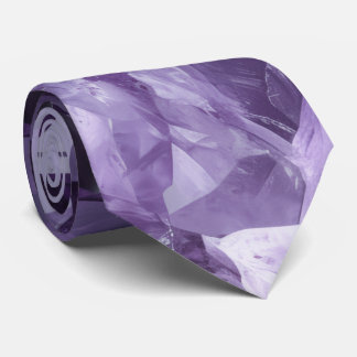 Amethyst Healing Crystal Cluster Tie