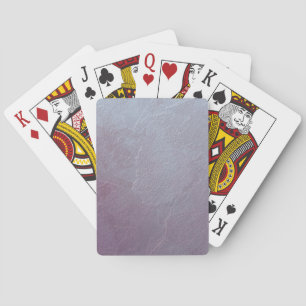 Amethyst Ice Abstract Art Playing Cards