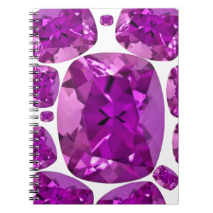 Amethyst Jewels Birthstone  by Sharles Notebook