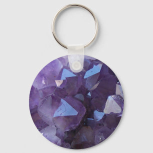 Amethyst Key Ring