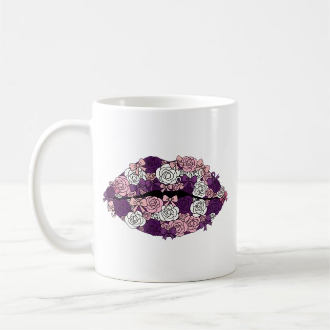 Amethyst Kiss Coffee Mug (Left)