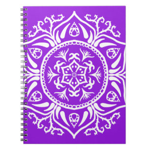 Amethyst Mandala Notebook