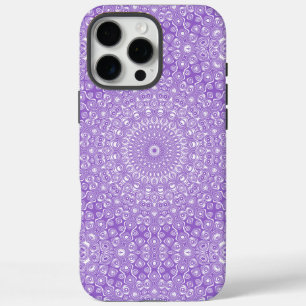 Amethyst Mandala Pattern Design iPhone 16 Pro Max Case