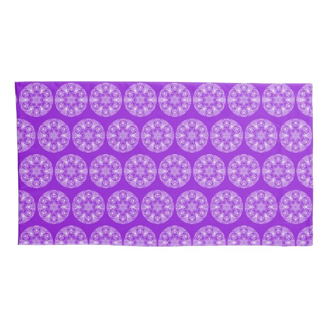 Amethyst Mandala Pillowcase (Back-Right)