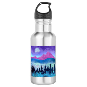 Amethyst Mist Mountains 532 Ml Water Bottle