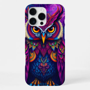 Amethyst Mystic Owl iPhone 16 Pro Max Case