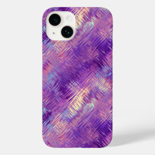 Amethyst Purple Crystal Gel Texture Case-Mate iPhone 14 Case