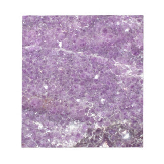 Amethyst - Purple Crystal Notepad