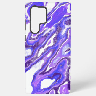 Amethyst Purple Violet Colourful Abstract Marble T Samsung Galaxy Case