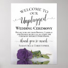 Amethyst Rose Elegant Unplugged Wedding Ceremony