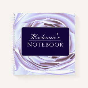 Amethyst Rose Spiral Notebook