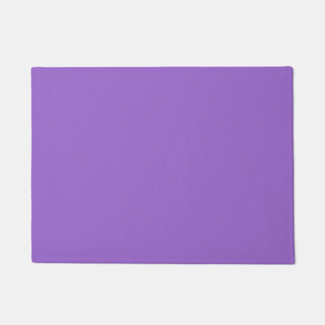 Amethyst (solid colour)  doormat (Front)