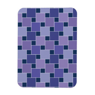 Amethyst Squares Magnet