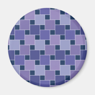 Amethyst Squares Magnet