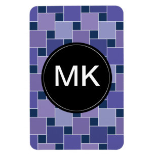 Amethyst Squares Magnet