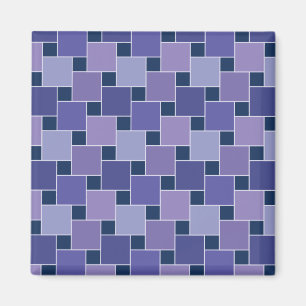 Amethyst Squares Magnet
